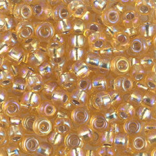 Miyuki rocailles Perlen 6/0 - Silverlined gold ab 6-1003